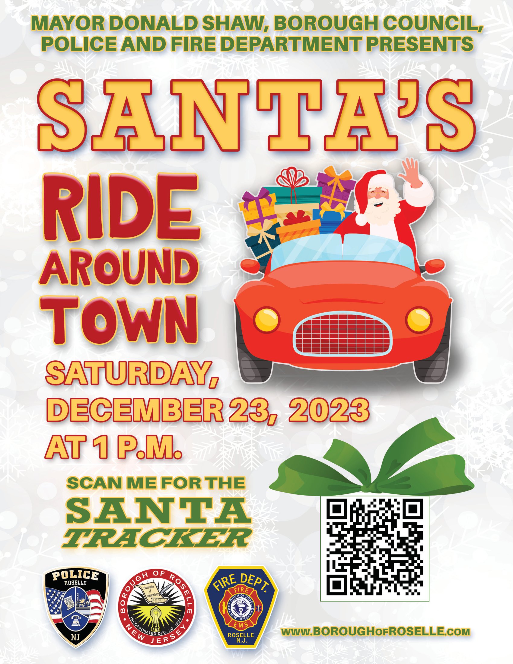 Santa Ride Around Town Flyer v4